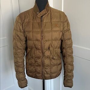 Burberry Brit Down Brown Quilted Jacket